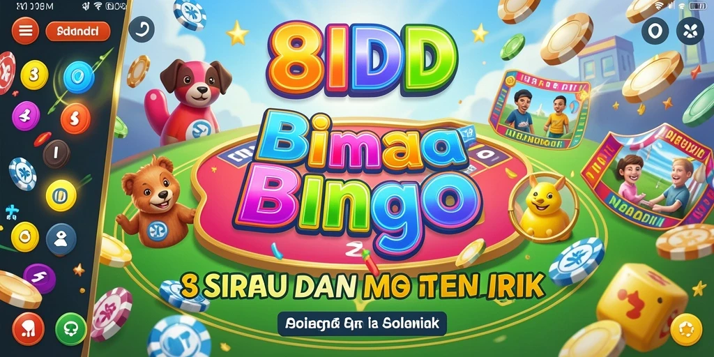 Screenshot gameplay 8ID dengan suasana Bingo yang seru.