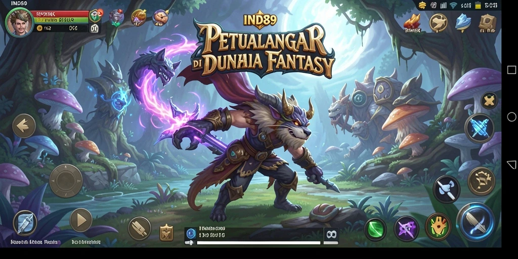 Tampilan gameplay IND89 yang menakjubkan saat menjelajahi dunia petualangan.