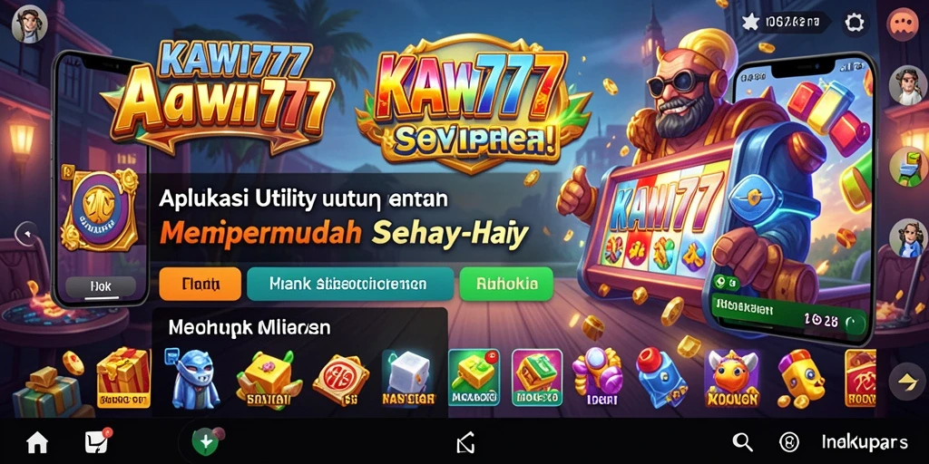 Tampilan antarmuka KAWI777 yang sederhana dan efisien.