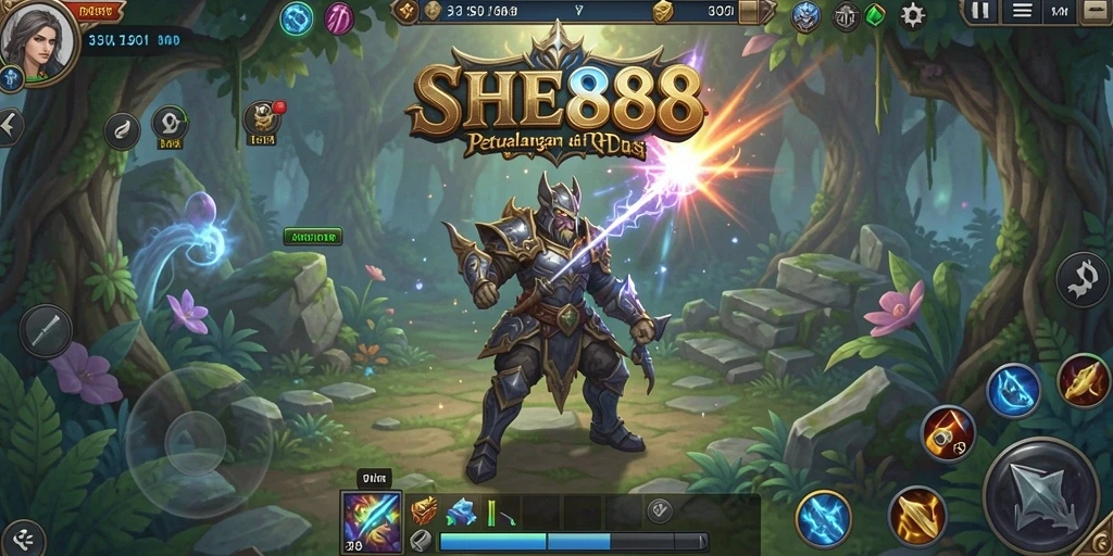 Screenshot dari gameplay RPG yang menampilkan aksi menegangkan.